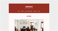 Desktop Screenshot of orogold.be